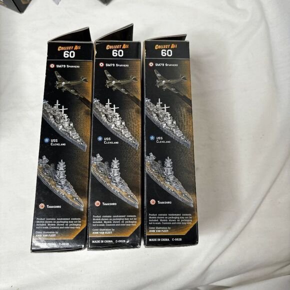 Axis & Allies War at Sea Task Force! 3 Booster Packs! RARE OOP War Games! - Picture 6 of 6